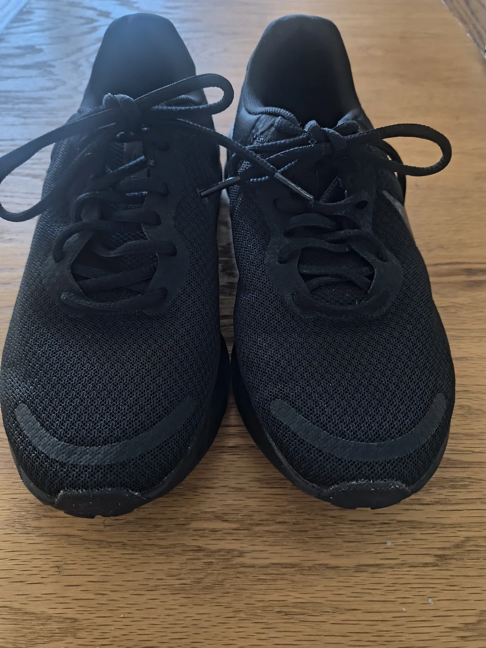 Nike Women's Revolutionary 7 All-Black Mesh Running Sneakers